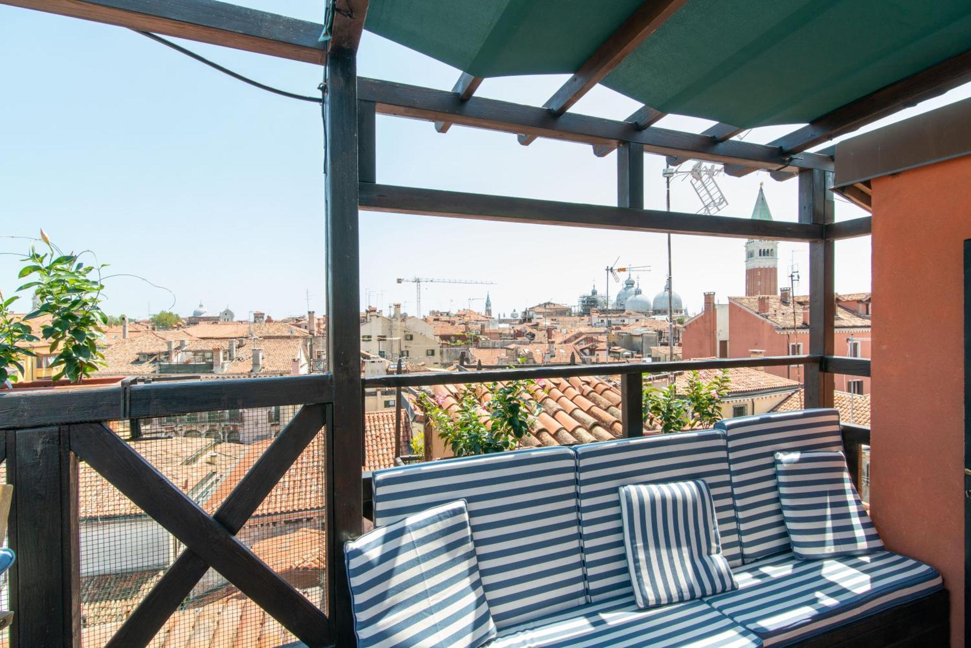 Penthouse With Rooftop Terrace And 360 Views Of Venice - Venice5Th Εξωτερικό φωτογραφία
